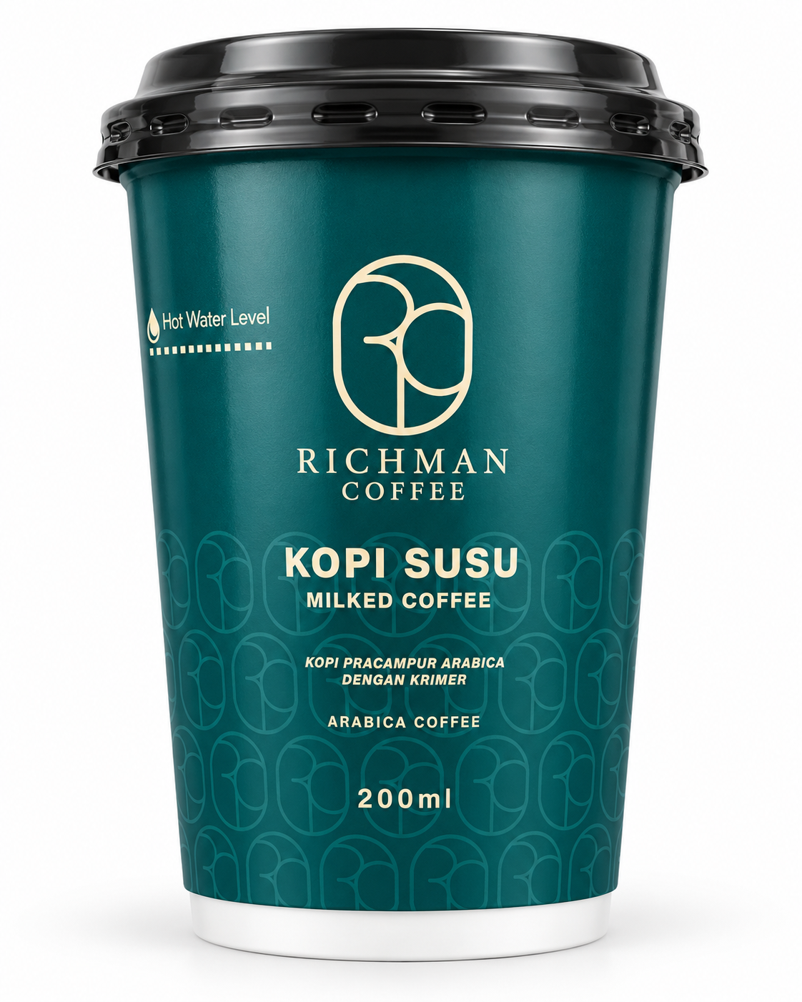 Richman Coffee Milked Coffee 200ml Cup